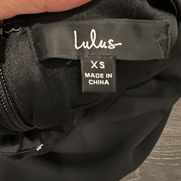 Lulus mermaid black high neck dress size XS - Picture 2 of 5